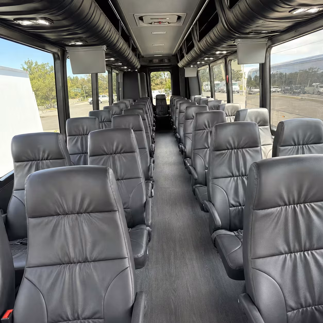 30 passenger minibus interior