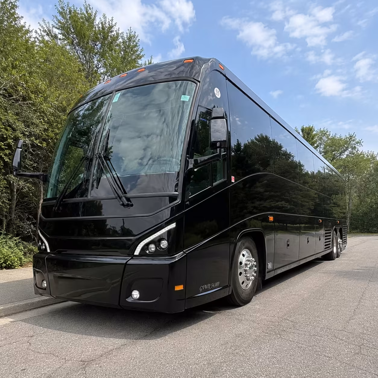 long distance government and military charter buses from irving