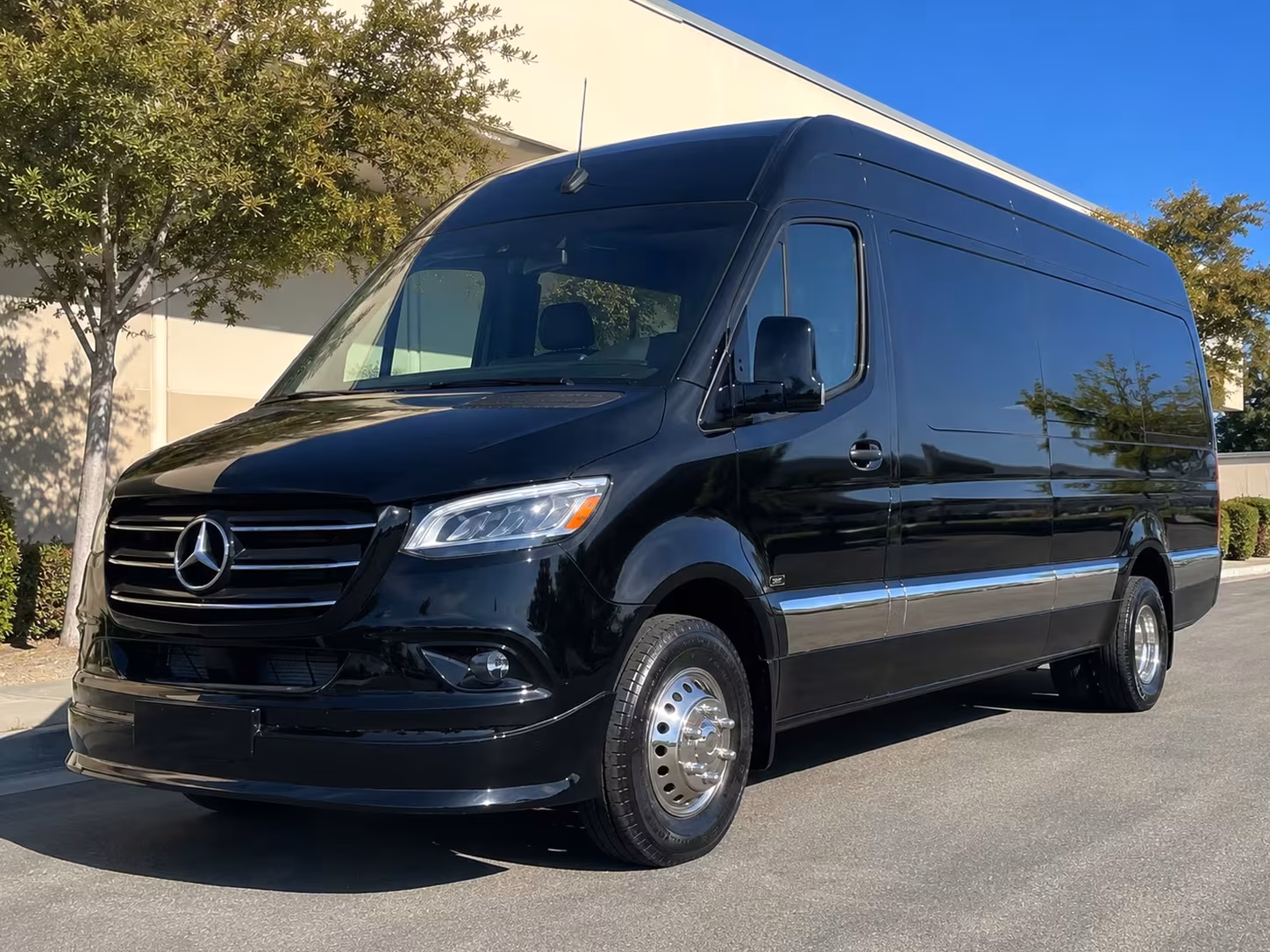 sprinter van with driver