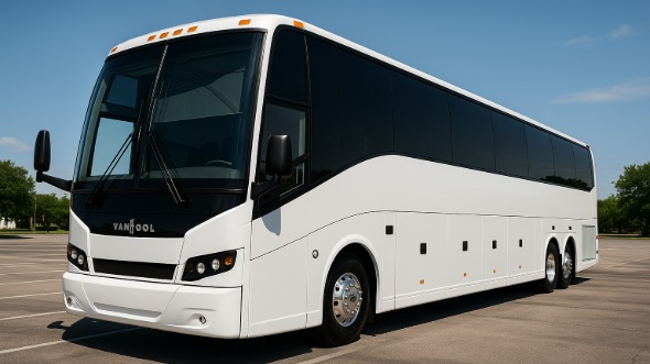 54 passenger charter bus irving