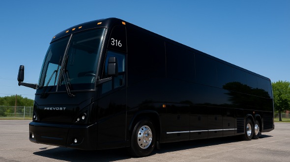 irving 56 passenger charter bus