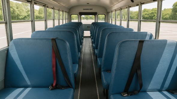 irving school bus rental inside